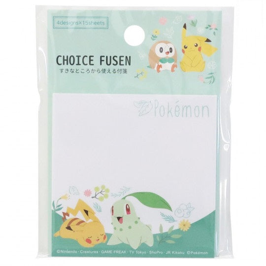 Pokémon Sticky Notes - Botanical