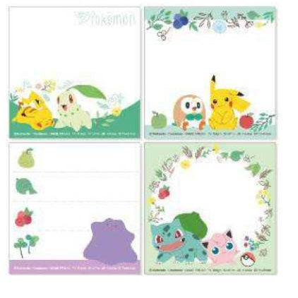 Pokémon Sticky Notes - Botanical