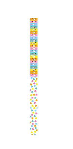 MostCutest.nl Kawaii Lucky Star Papier - Rainbow