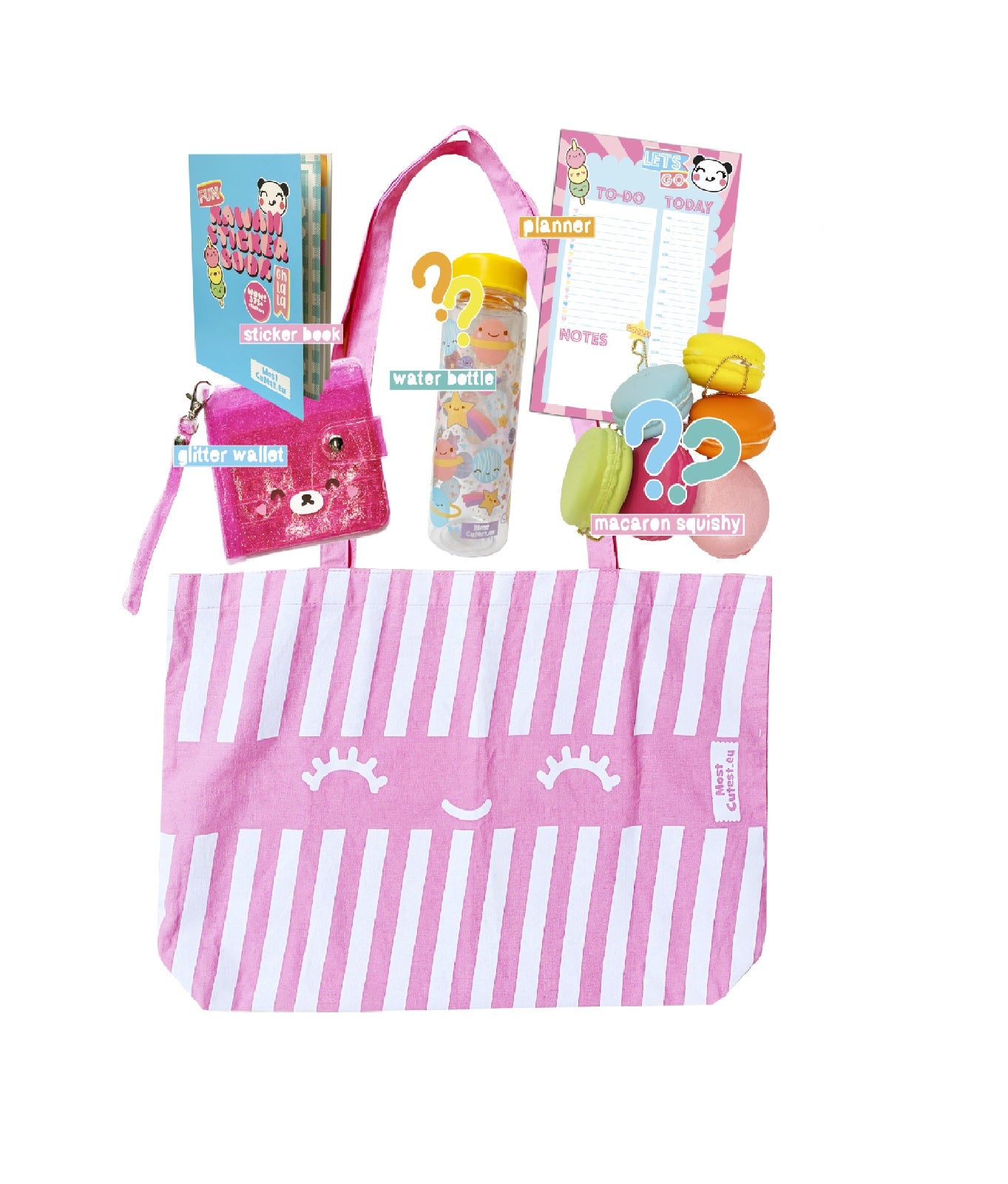 MostCutest.nl Kawaii Surprisebag XL Shopper