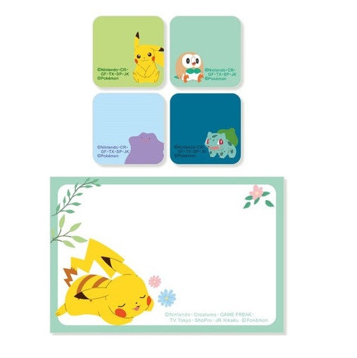 Pokémon Sticky Notes / Indexmarkers - Botanical