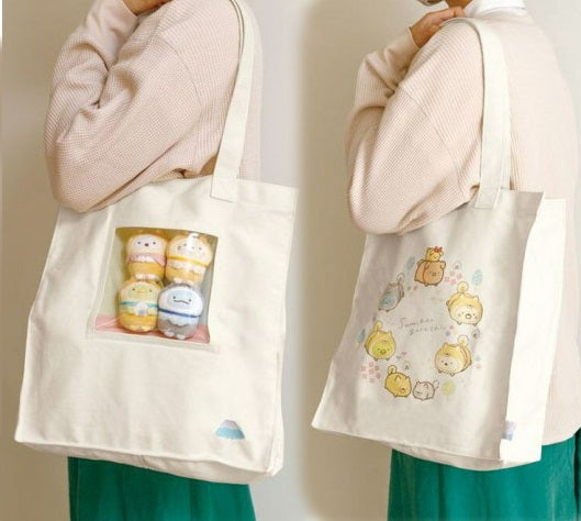 Canvas tas - San-X Sumikkogurashi Shiba Dog Theme
