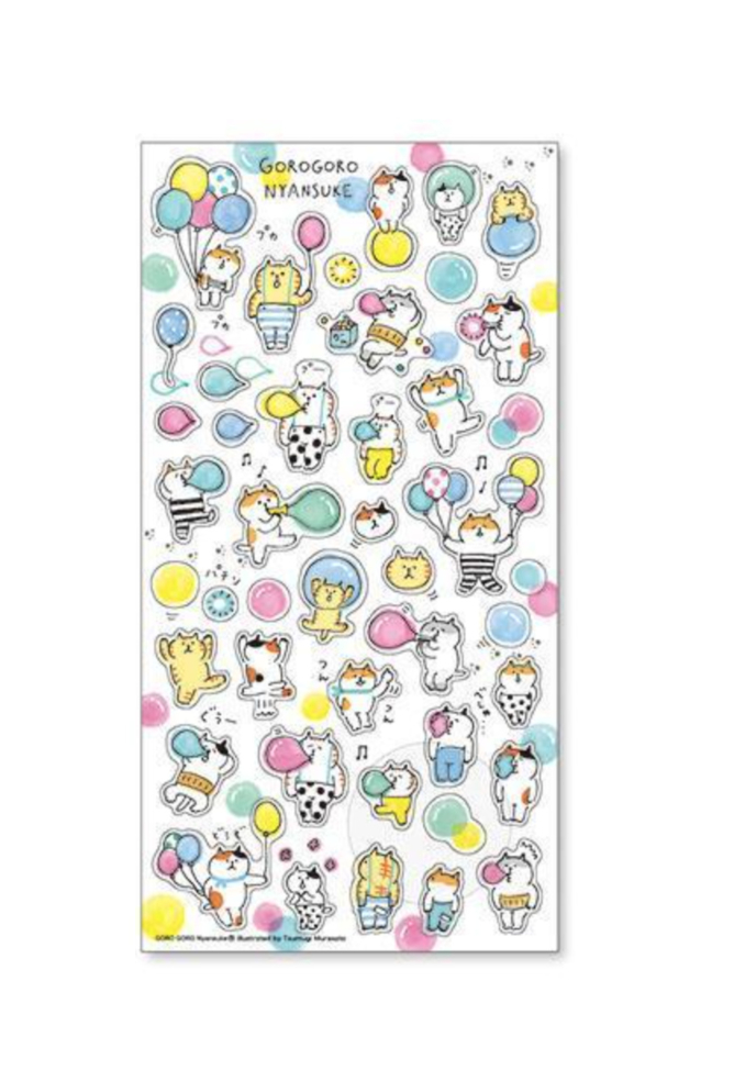 Stickervel Seal Gorogoro Nyansuke