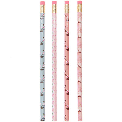 Potlodenset - Sakura - 4 stuks