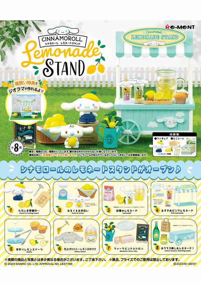 Re-Ment Cinnamoroll Lemonade Stand - Blind Box - 1 PCS