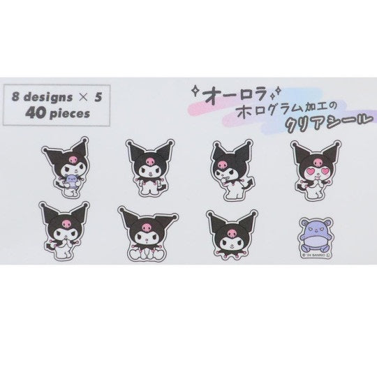 Stickerset Holografisch - Sanrio Characters - Kuromi