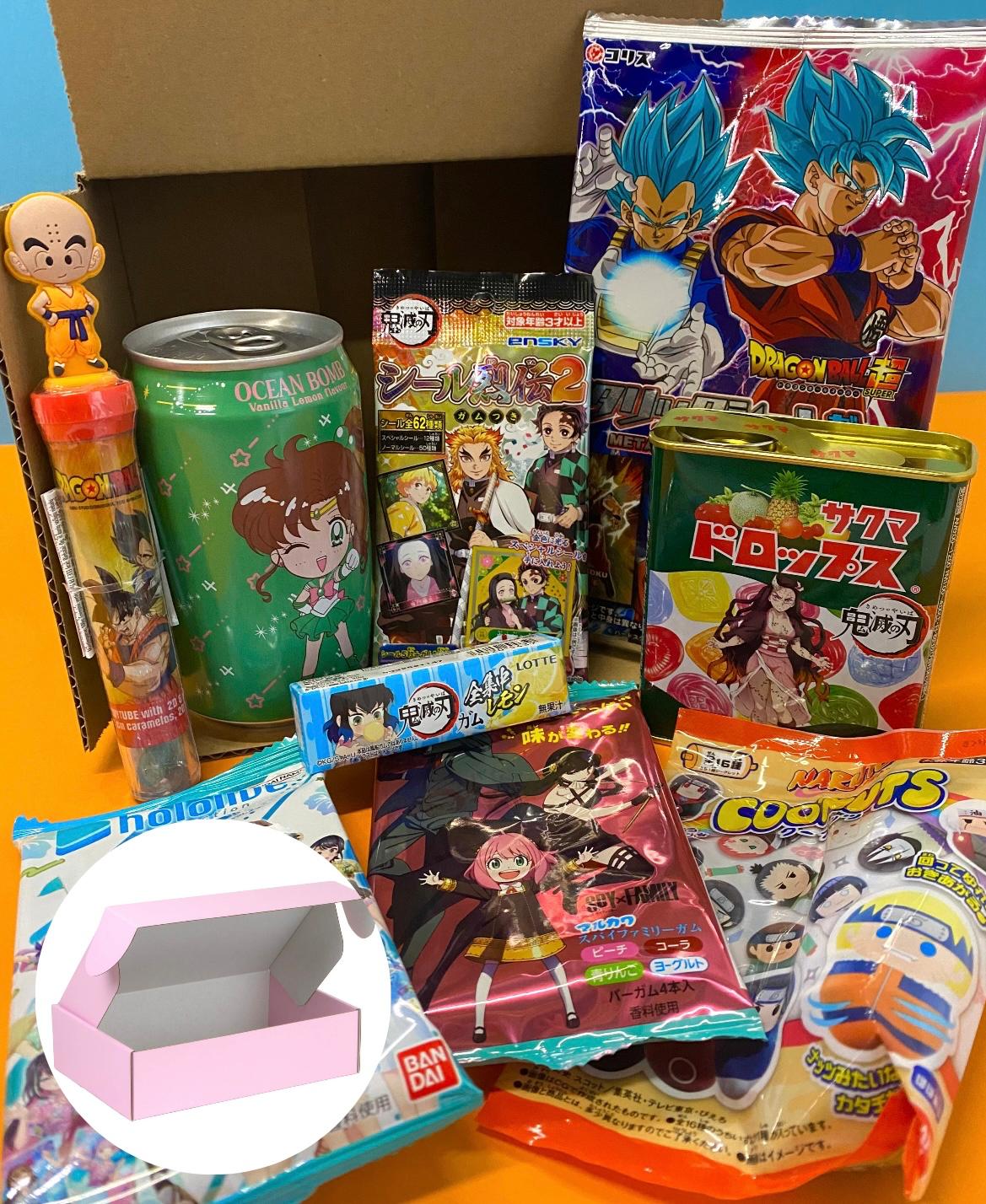 Anime Themed Snack Bundle 🌸 9 items