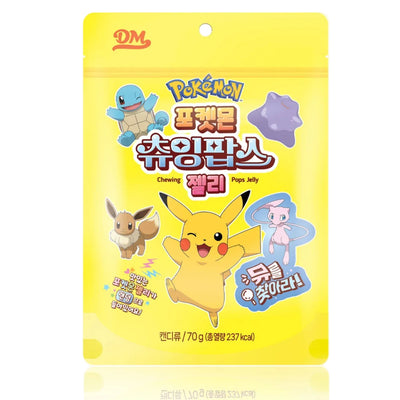 Pokémon Chewing Jelly Pops – Fruity Mix