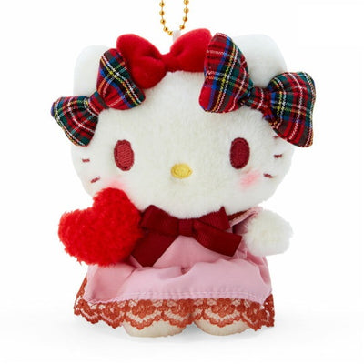 Sanrio Keychain Plush Ribbon Love - Hello Kitty