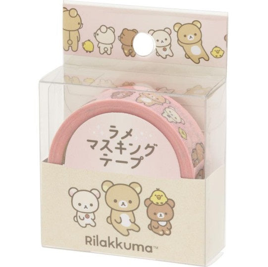 Rilakkuma Glitter Washi Tape - New Basic