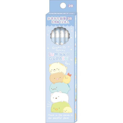 Sumikko Gurashi Hexagonal Pencil Set of 12 - Squeeze