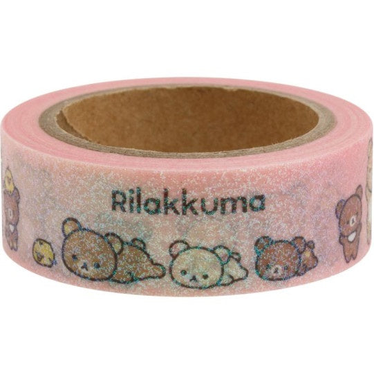 Rilakkuma Glitter Washi Tape - New Basic