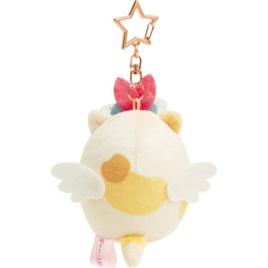 Sumikko Gurashi Plush Keychain - Angelic Idol - Neko & Ebifurai no Shippo