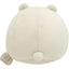 San-X Small Round Belly Plush - Rilakkuma - Korilakkuma