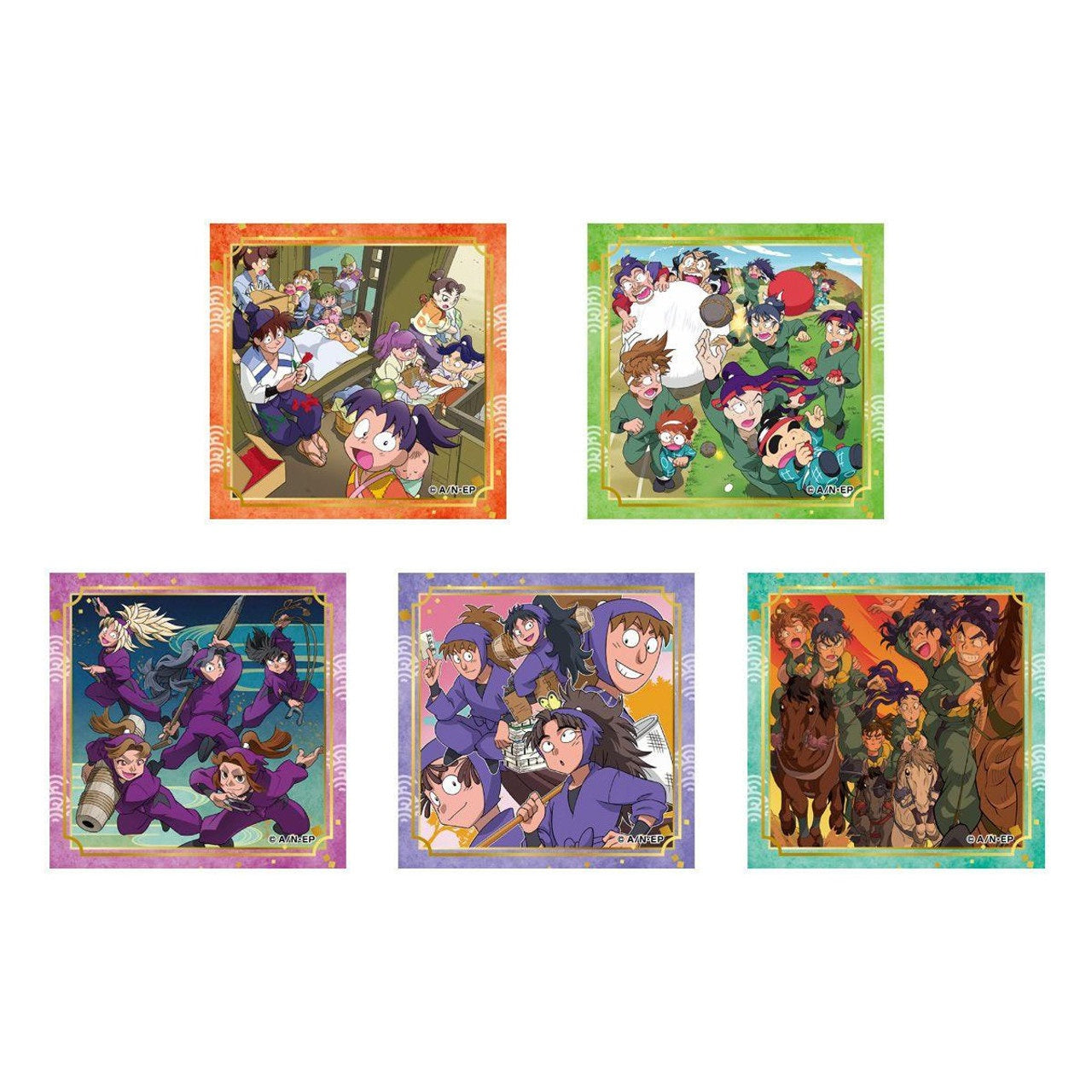 Bandai Nintama Rantaro Biscuits + Die-Cut Sticker