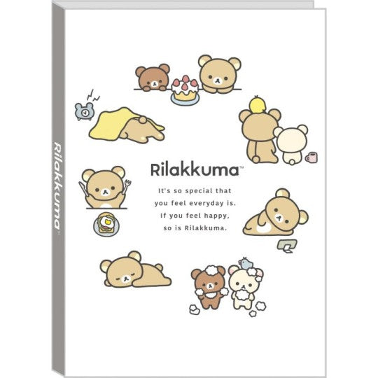 Memoblok Groot - Rilakkuma - New Basic - Routine