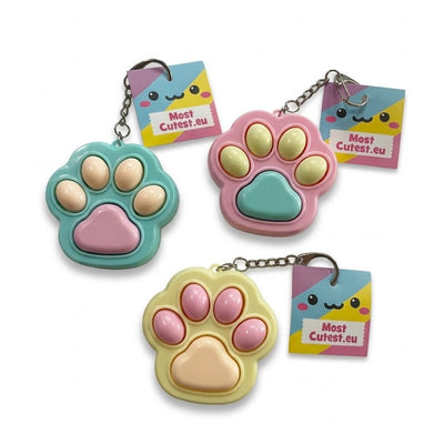 Paw Clicker Keychain  - Kies je kleur