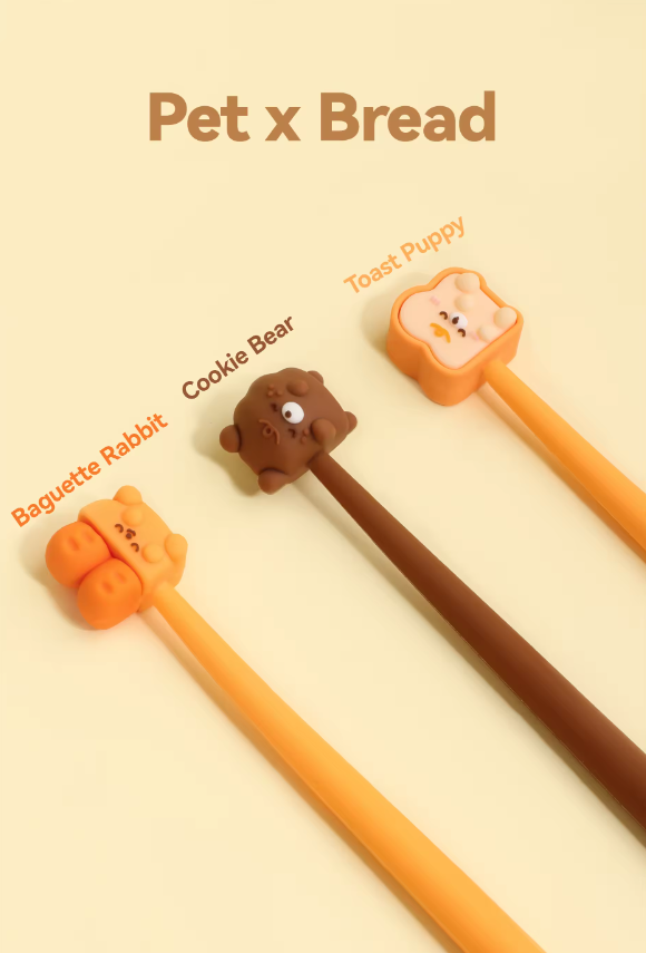 Wobbly Silicone Gel Pen - PuPu Bakery