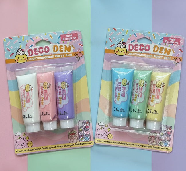 DIY Deco Den Luchtdrogende Klei - 3 x 30 gram - Kies je set