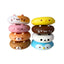 Mini Animal Donut Rubber Figures - Pick One