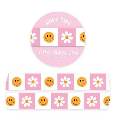 Washi Tape - Smiley & Daisy