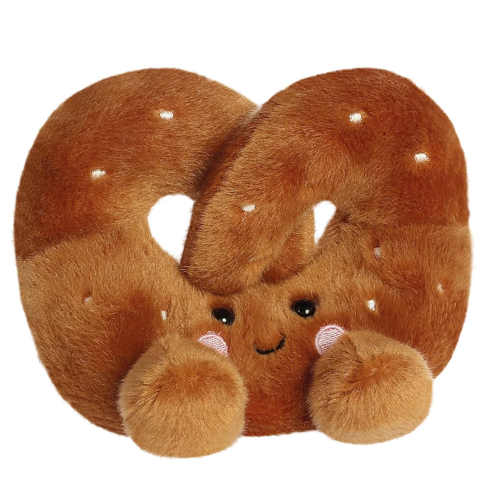 Twist Pretzel Palm Pal Plush - 13 cm