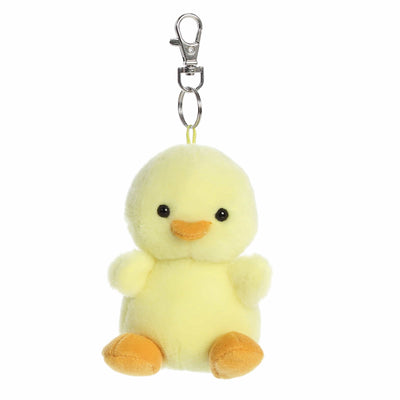Chick Palm Pal Clip-On Keychain - 10 cm