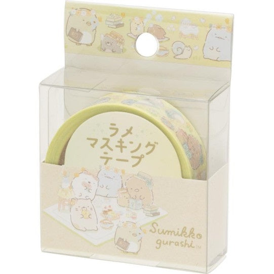 Sumikko Gurashi Glitter Washi Tape - Picknick