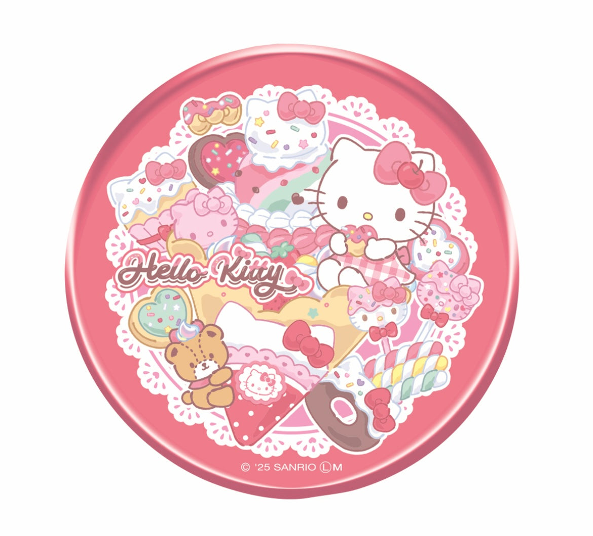 Sanrio Characters - Sparkling BIG Can Badge Shokugan Blind Box