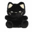 Black Sesame Meowchi Palm Pal Plush - 13 cm