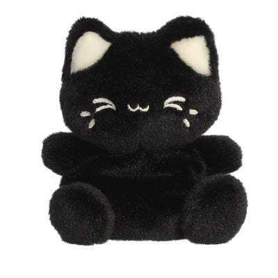 Black Sesame Meowchi Palm Pal Plush - 13 cm