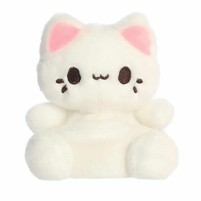 Custard Meowchi Palm Pal Plush - 13 cm