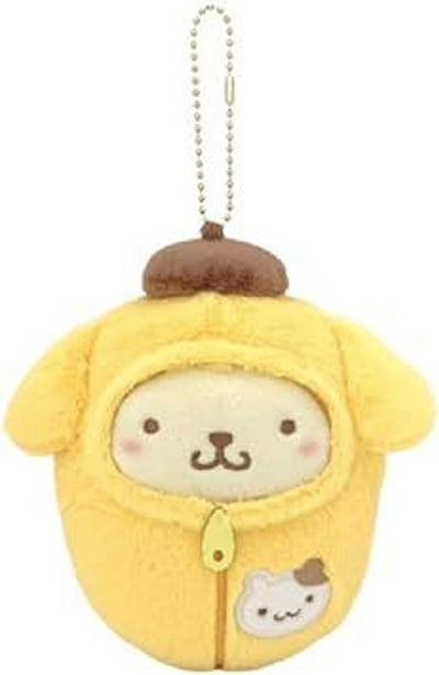 Plush Keychain Sanrio Pom Pom Purin - Cute Cocoon