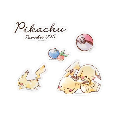 Pokémon Stickerzakje - Pikachu sleepy