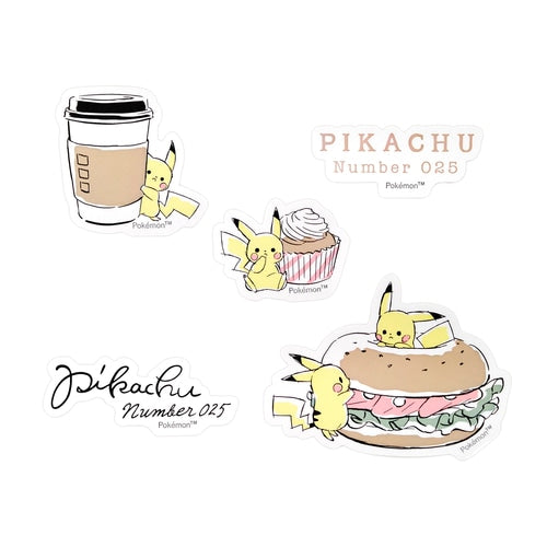 Pokémon Stickerzakje - Pikachu Café