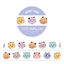 Washi Tape - Kitty Dots - Little Lefty Lou