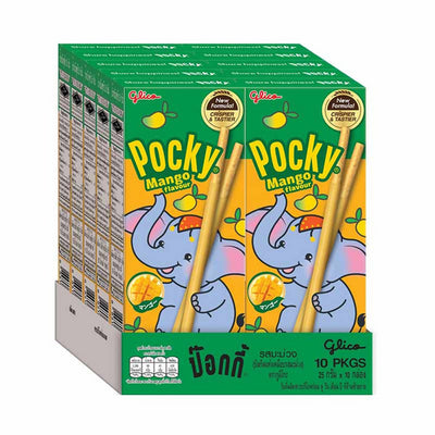 10 Pack - Pocky - Mango