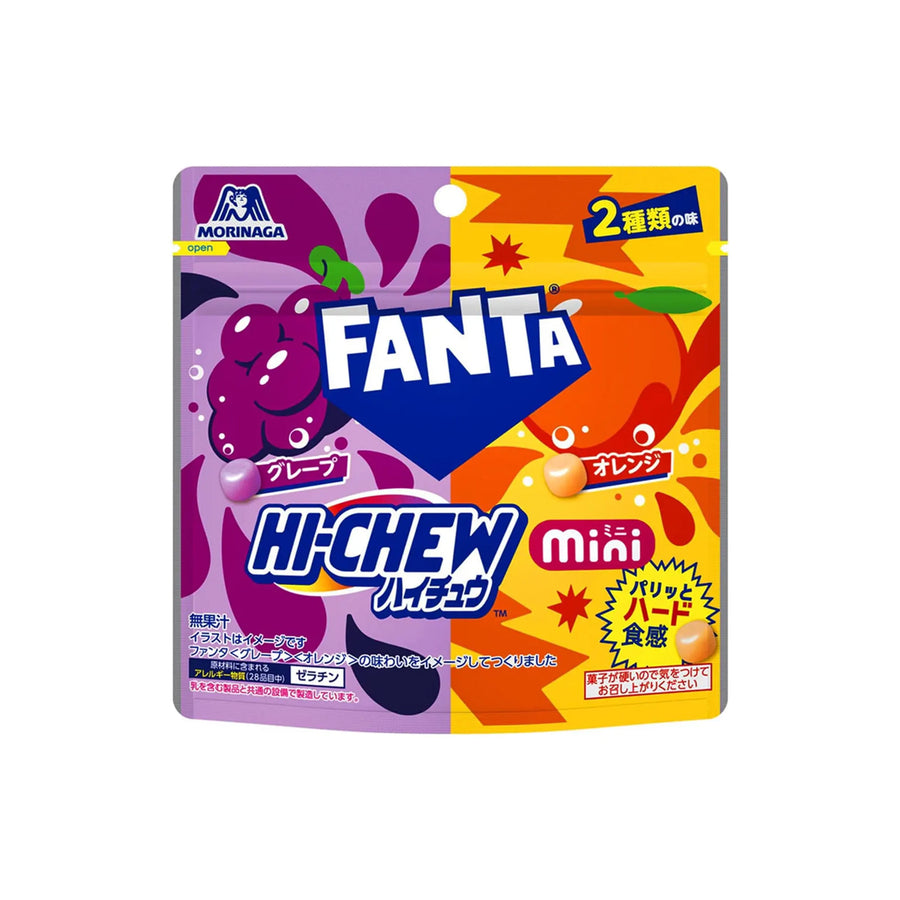 Morinaga Fanta Hi Chew Candy - Grape & Orange THT 31-03-2025