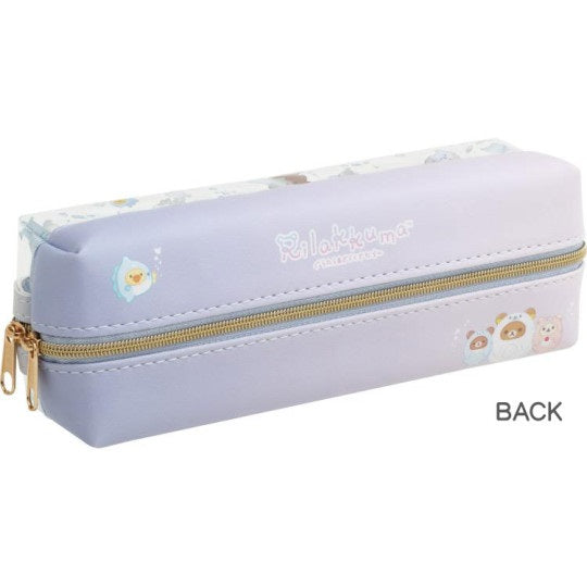 Rilakkuma Double Sided Pen Pouch - Ocean Relax Mood