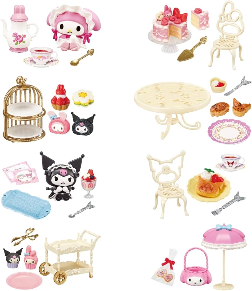 Re-Ment My Melody and Kuromi Sweet Tea Party - Blind Box