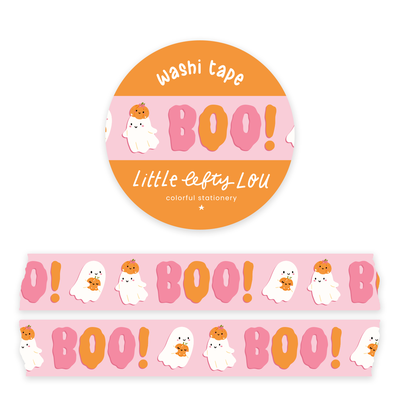 Washi Tape - Boo! - Little Lefty Lou