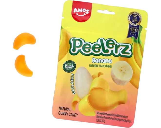 Peelerz Gummy Candy - Banana