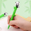 Gel Pen - Panda Holding Bamboo