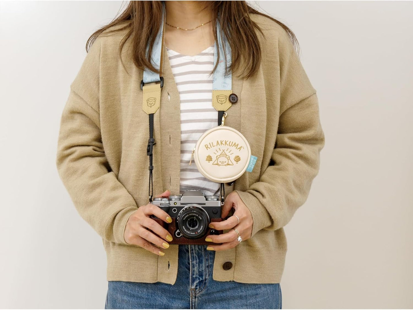 San-X Rilakkuma - Komorebi Camp - Camera Strap