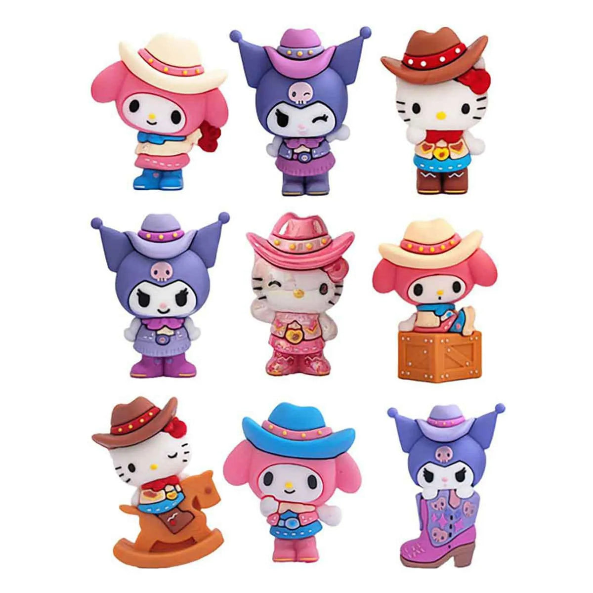 Gashapon - Sanrio Characters - Western Charms