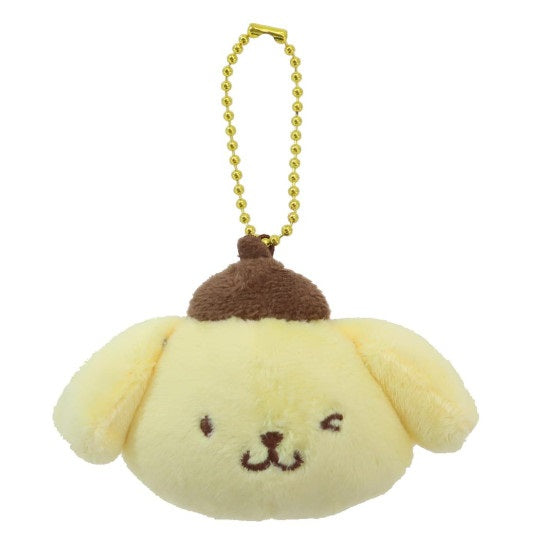 Sanrio Magnet Plush Keychain - Pompompurin - Wink