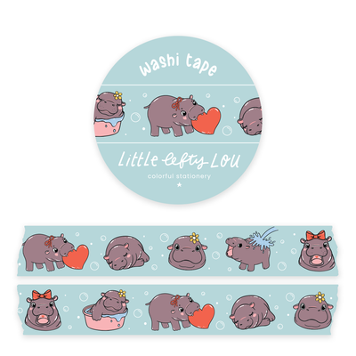 Washi Tape - Baby Hippo's