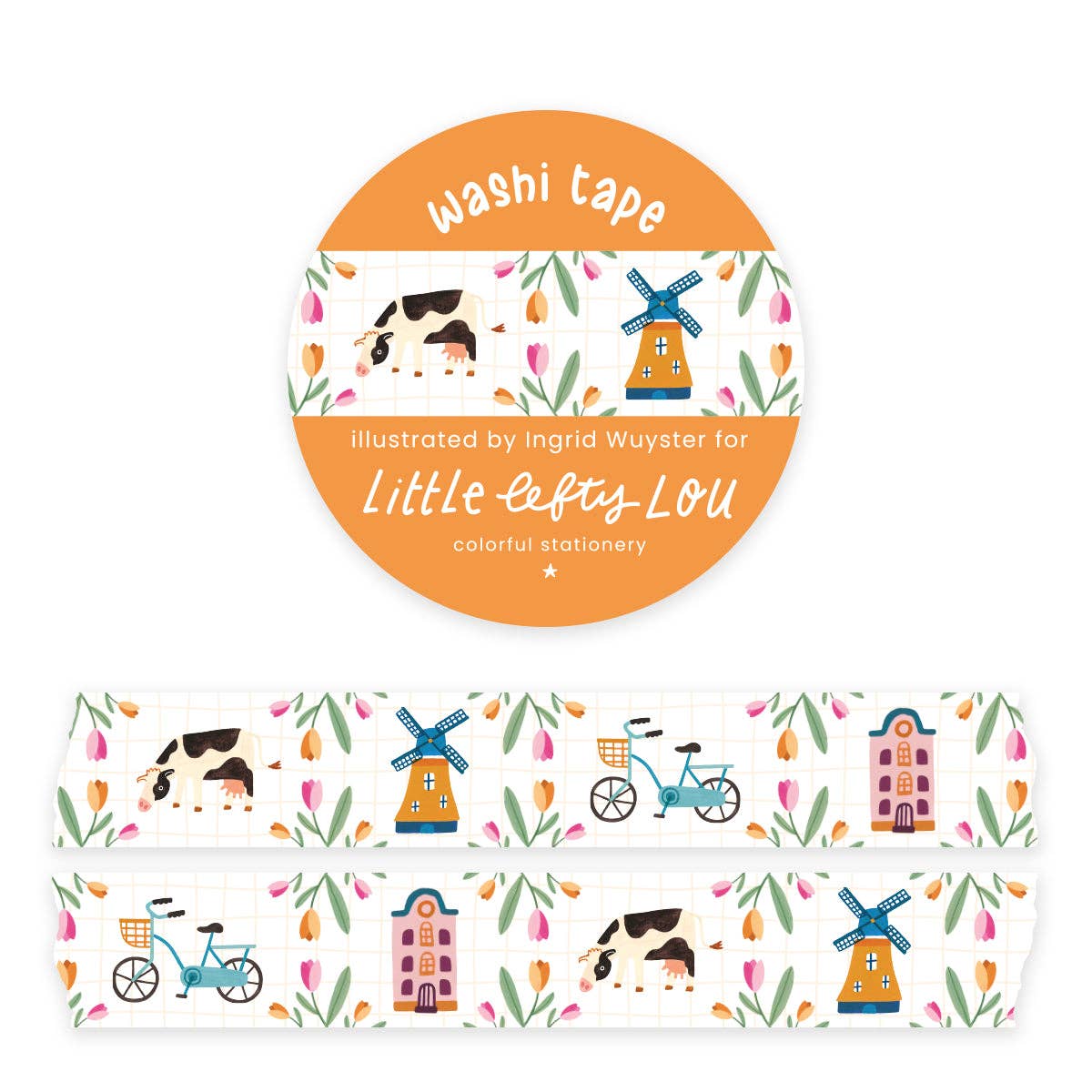 Washi Tape - Dutch Meadows - Little Lefty Lou