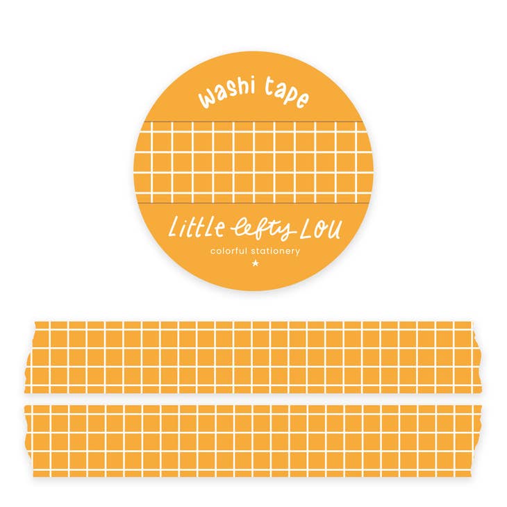 Washi Tape - Okergele Grid
