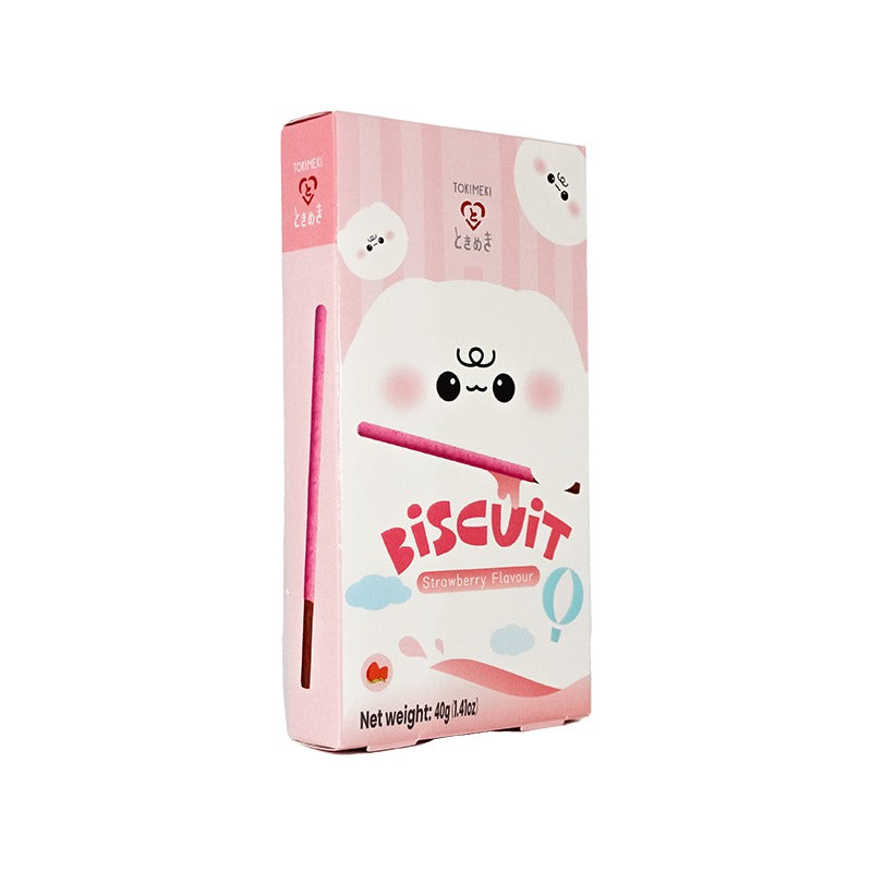 Tokimeki Biscuit Sticks - Strawberry